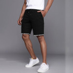 Mens' Regular Fit PolyViscose Checkered Formal Trousers, Trousers